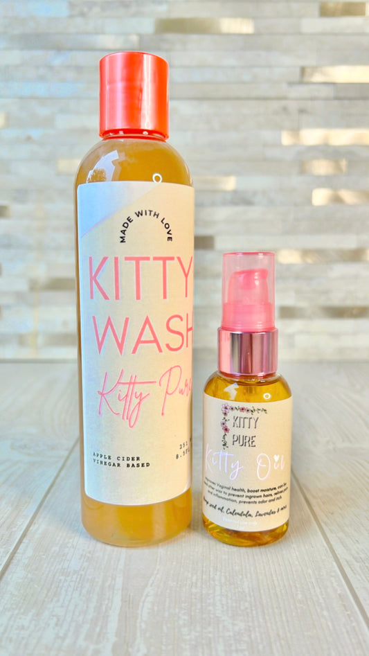 Kitty Oil & Wash set